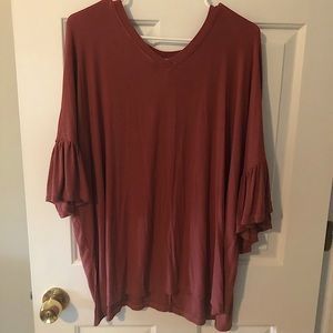 Flowy tunic top size L